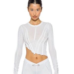 Sami Miro asymmetric long sleeve